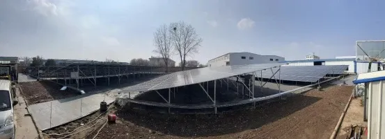 Weichuang Finish The 2nd Phase Solar Panel Install