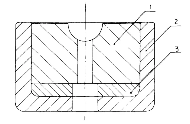 Multi combination cold heading die for bearing rolling elements