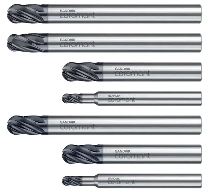 2024 August 1st Week WBM News Recommendation - SANDVIK COROMANT'S COROMILL PLURA BALL NOSE SOLID END MILL